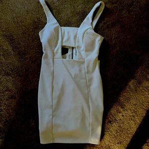 White cute dress